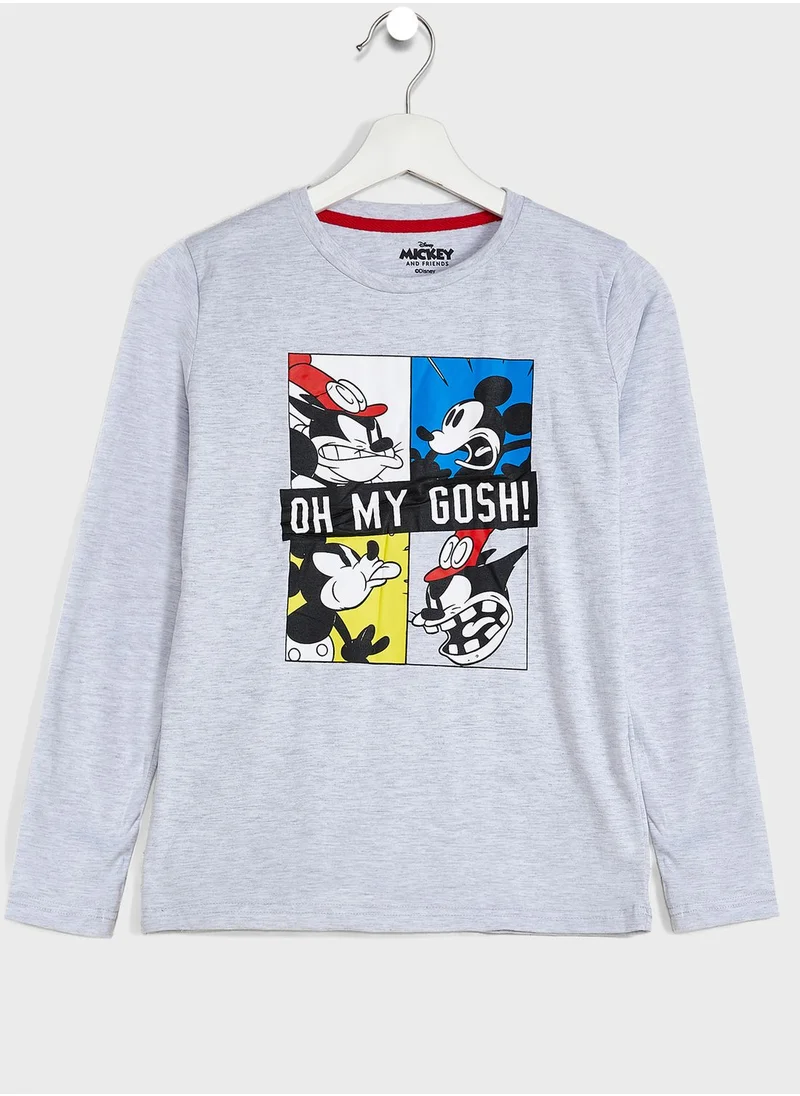 MICKEY MOUSE Youth Mickey Mouse Pyjama Set