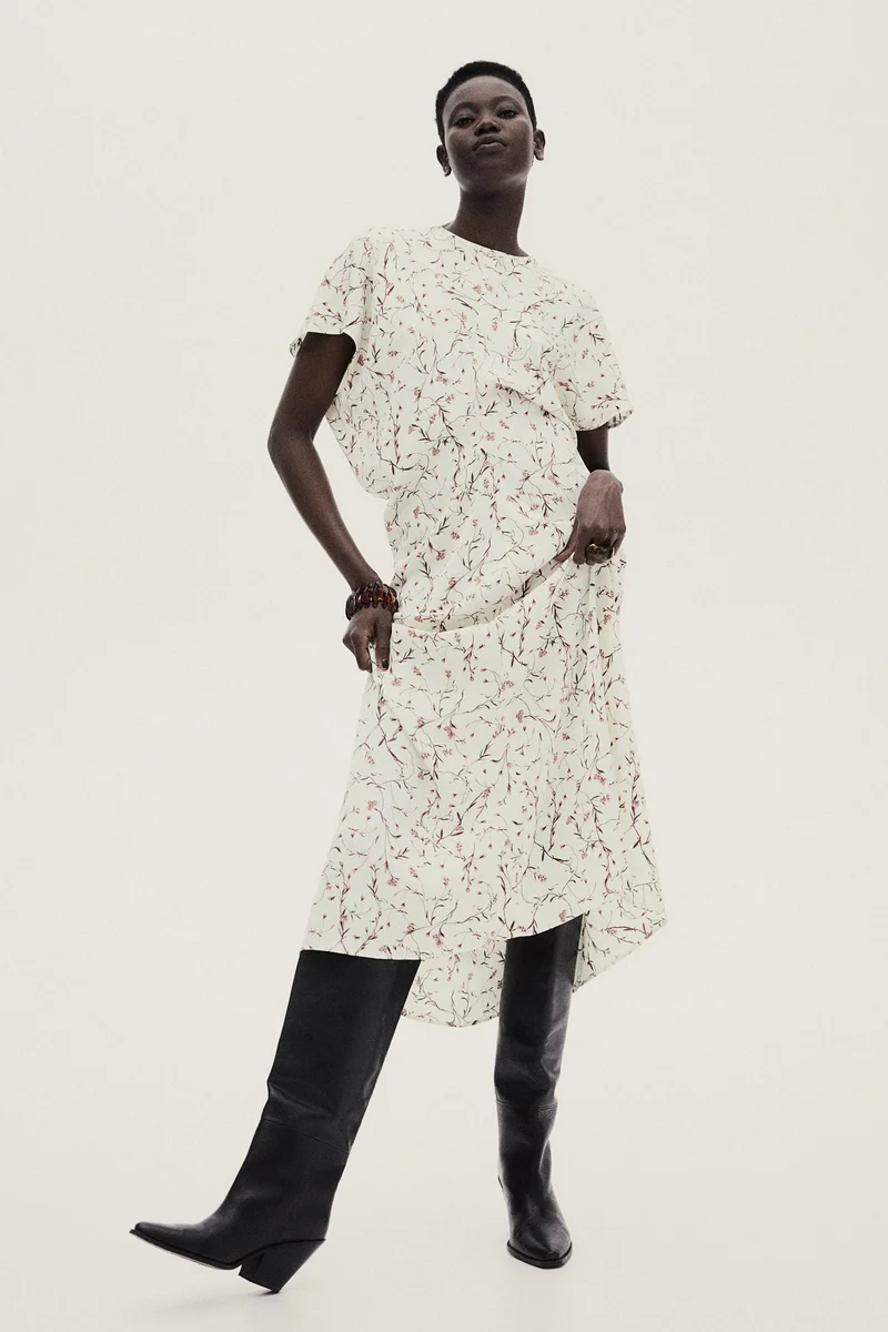 H&M Tapered-waist dress