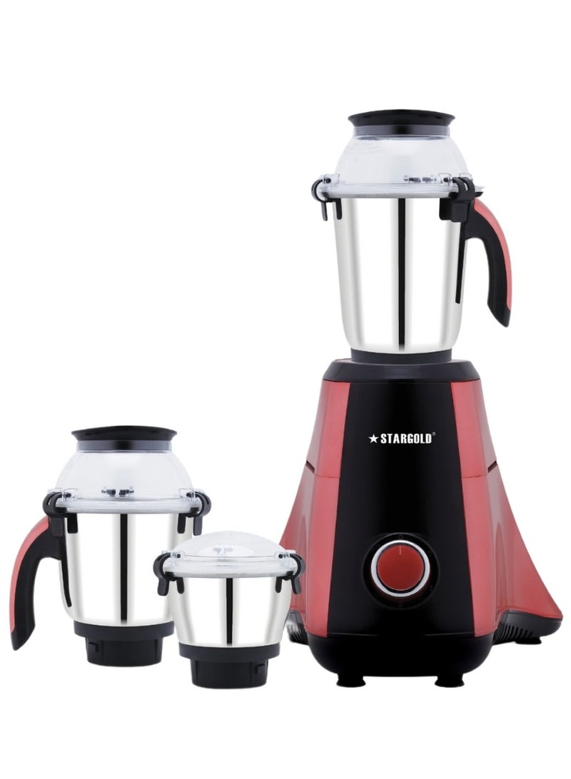 Stargold Mixer Grinder 1000 Watts 3-In-1 High Performance Copper Motor With Razor Sharp Blade - Image 1