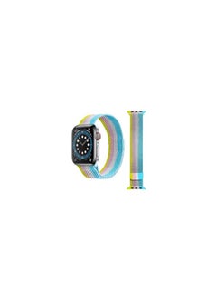 Apple Watch 45mm 44mm 42mm Milanese Mesh Stainless Steel Magnetic Closure Band Compatible with iWatch Series 7/SE/6/5/4/3/2/4