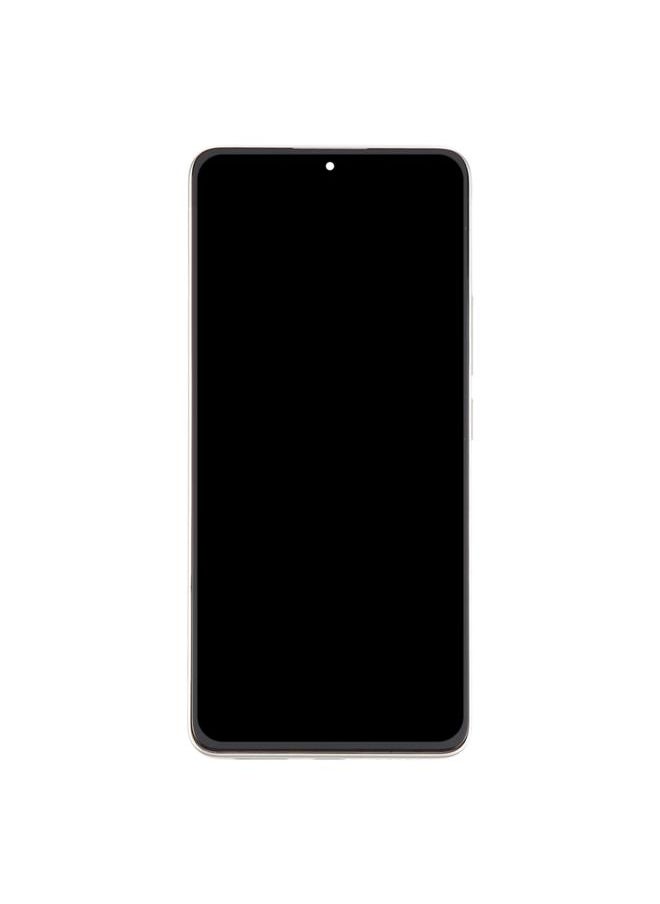 erorex - Replacement For Xiaomi Redmi Turbo 3 Original LCD Screen Digitizer Full Assembly with Frame Silver - Image 1