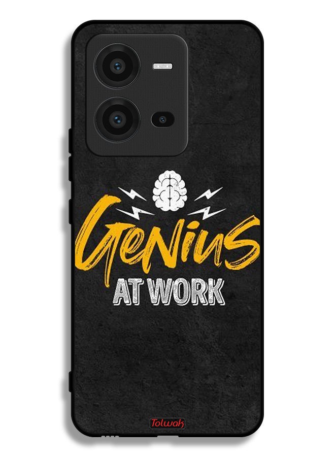 Tolwak Vivo V25 5G Protective Case Cover Genius At Work - Image 2