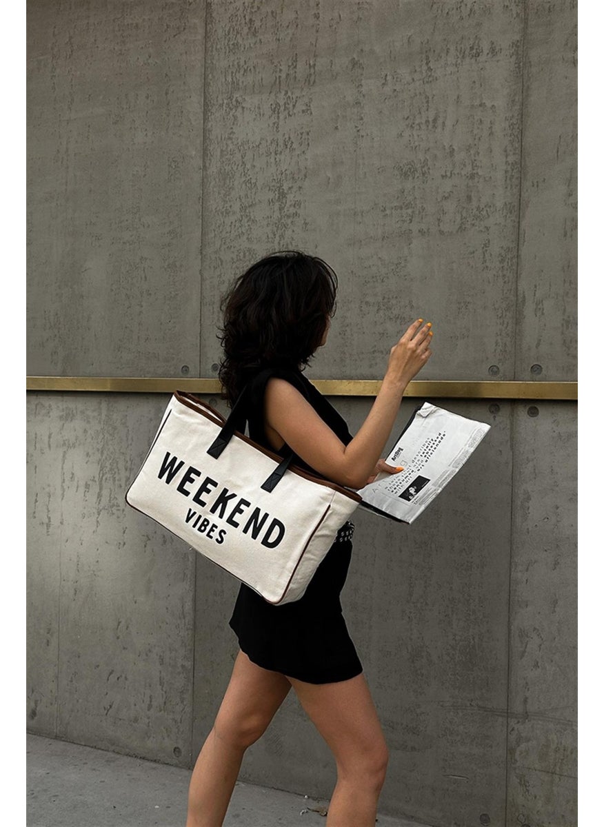 Shule Bags Weekend Canvas Shoulder Bag  - Image 2