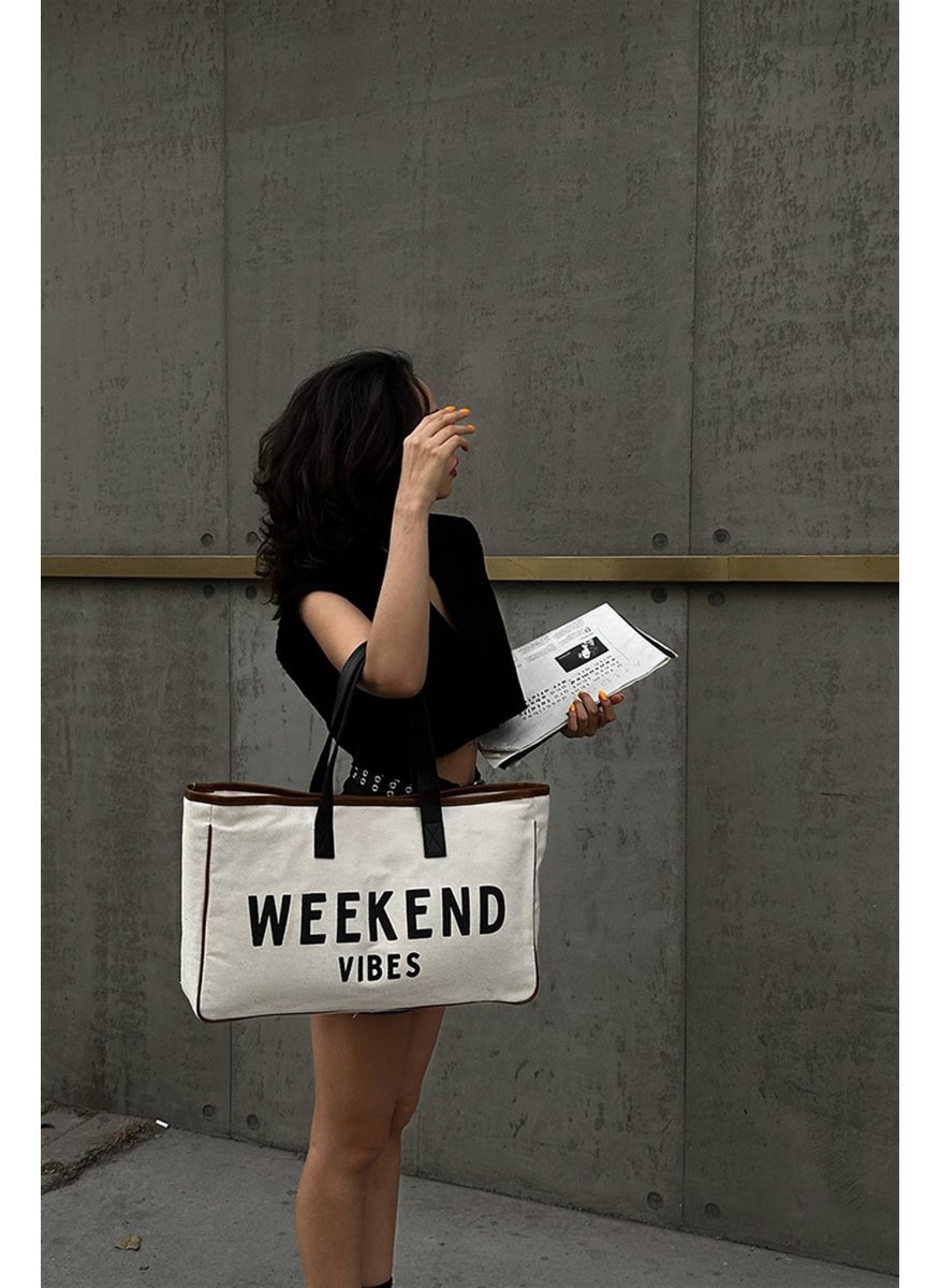 Shule Bags Weekend Canvas Shoulder Bag  - Image 4