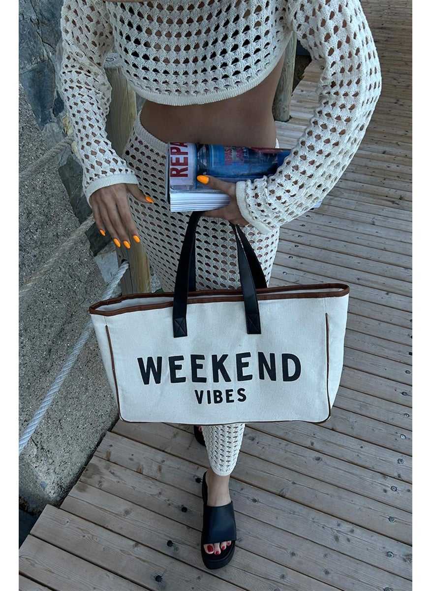 Shule Bags Weekend Canvas Shoulder Bag  - Image 5