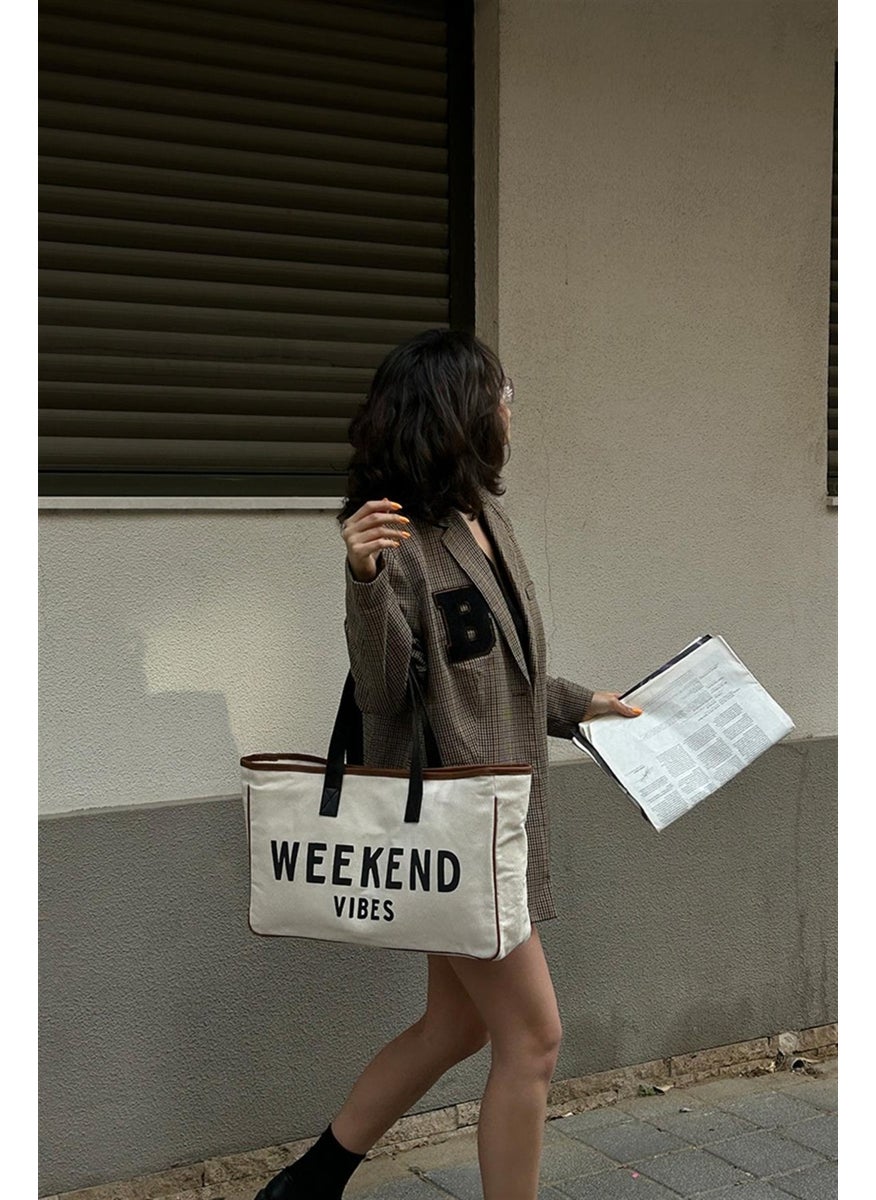 Shule Bags Weekend Canvas Shoulder Bag  - Image 1