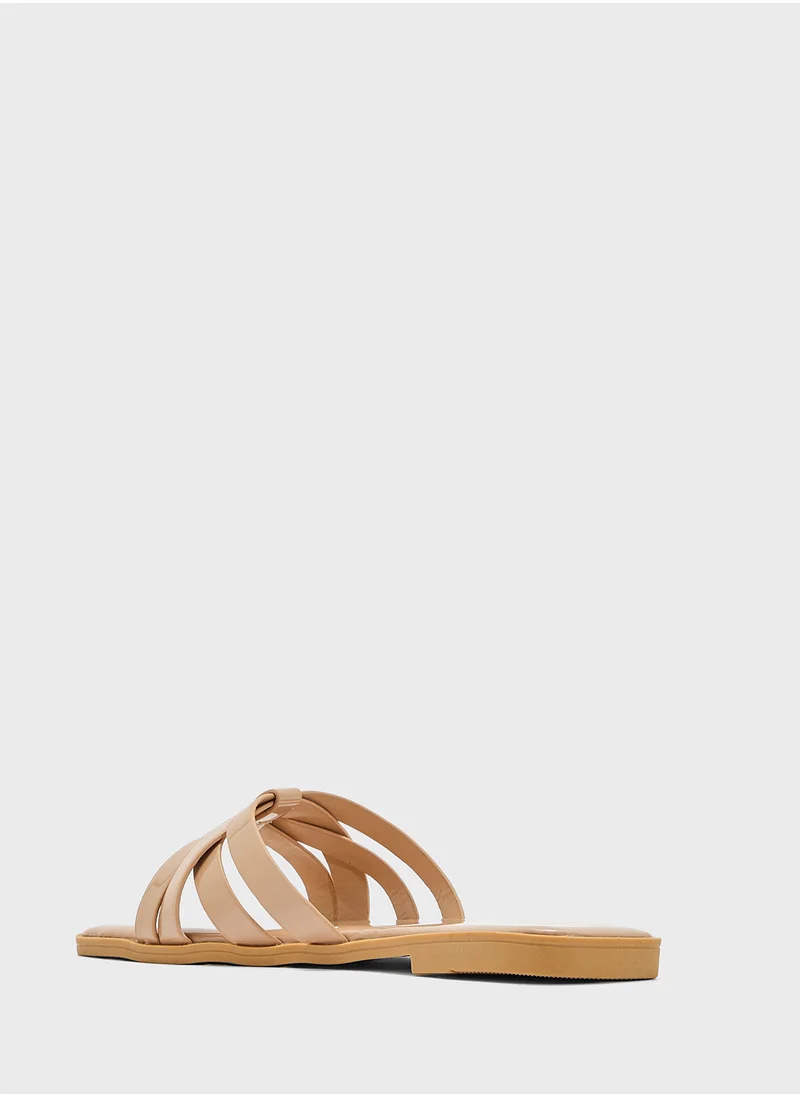 ايلا Patent Flat Sandal