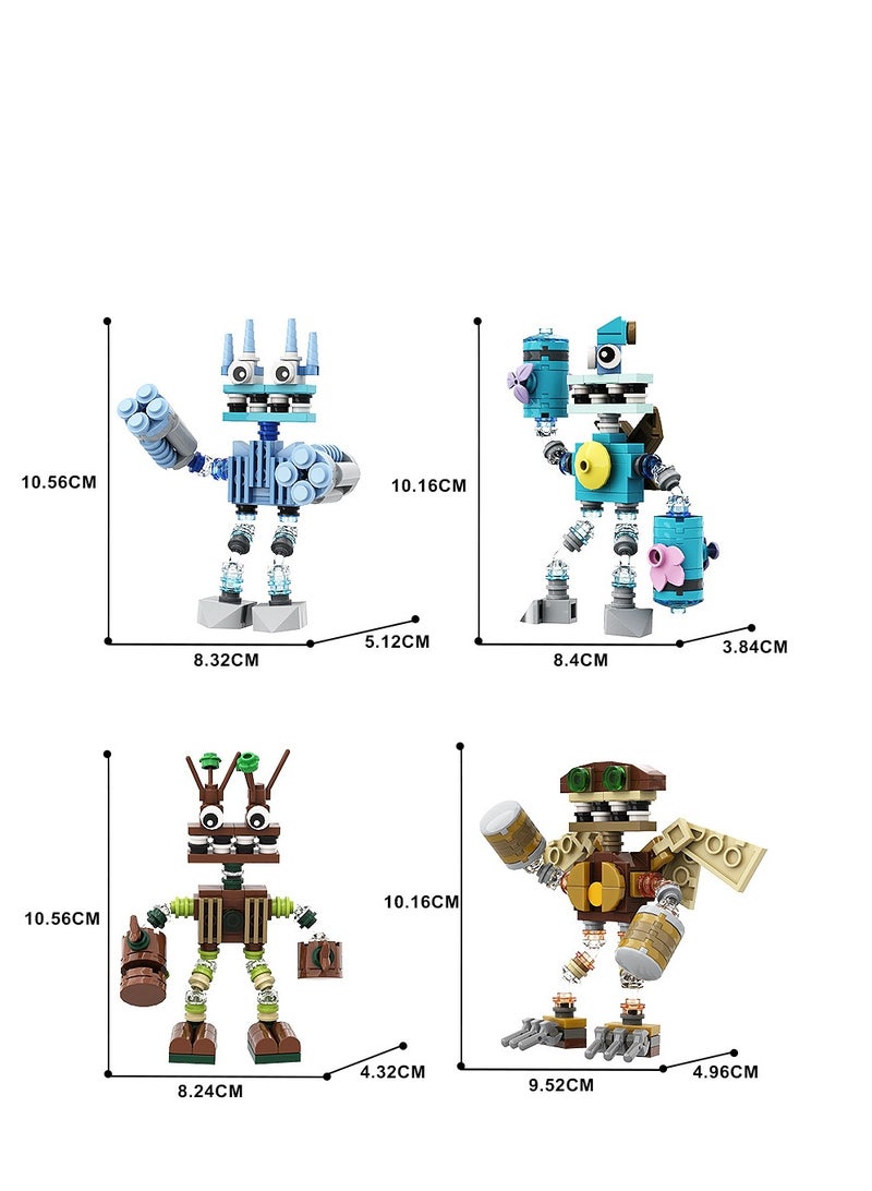 639 pcs  My Singing Monsters Combination Educational Fun Collectible Action Figure Set Building Blocks Toy - Image 2