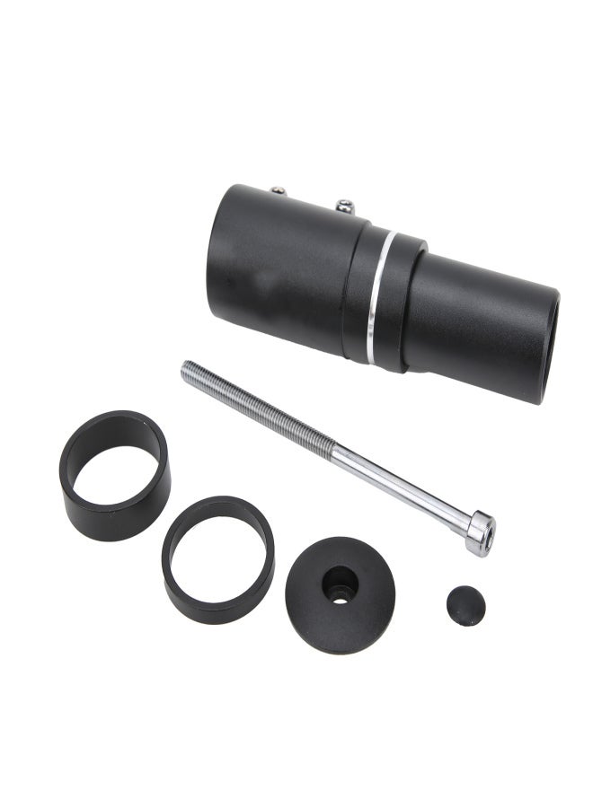 إنلي رافع ساق الدراجة ENLEE، موسع ساق الشوكة، مصنوع من سبائك الألومنيوم، محول رأس مقود الدراجة للدراجات الجبلية 115 مم - Image 3