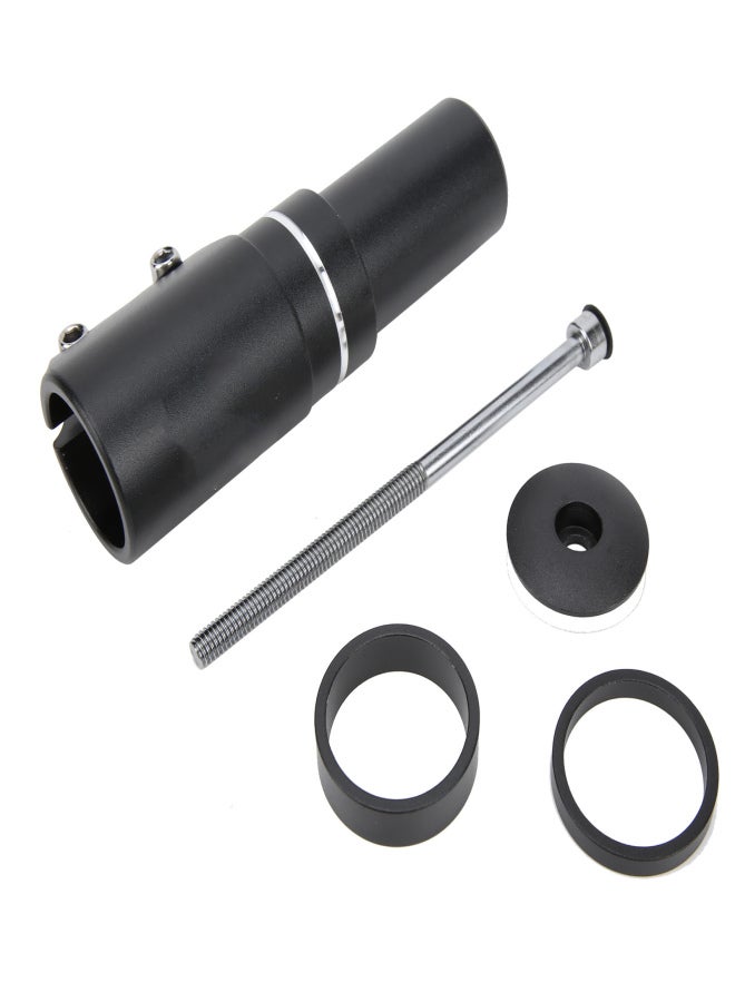 إنلي رافع ساق الدراجة ENLEE، موسع ساق الشوكة، مصنوع من سبائك الألومنيوم، محول رأس مقود الدراجة للدراجات الجبلية 115 مم - Image 2