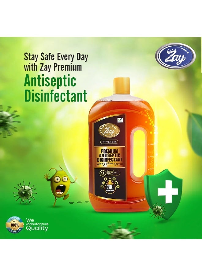Zay Premium Antiseptic Liquid – 750ML - Image 3