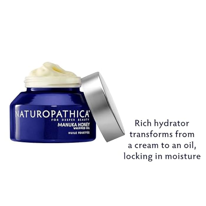 Naturopathica Manuka Honey Whipped Oil, Hydrating Cream to Oil Face Moisturizer, Facial Oil to Nourish & Protect Skin, Rich Antioxidant Oil for Face 1.69 fl oz - Image 2