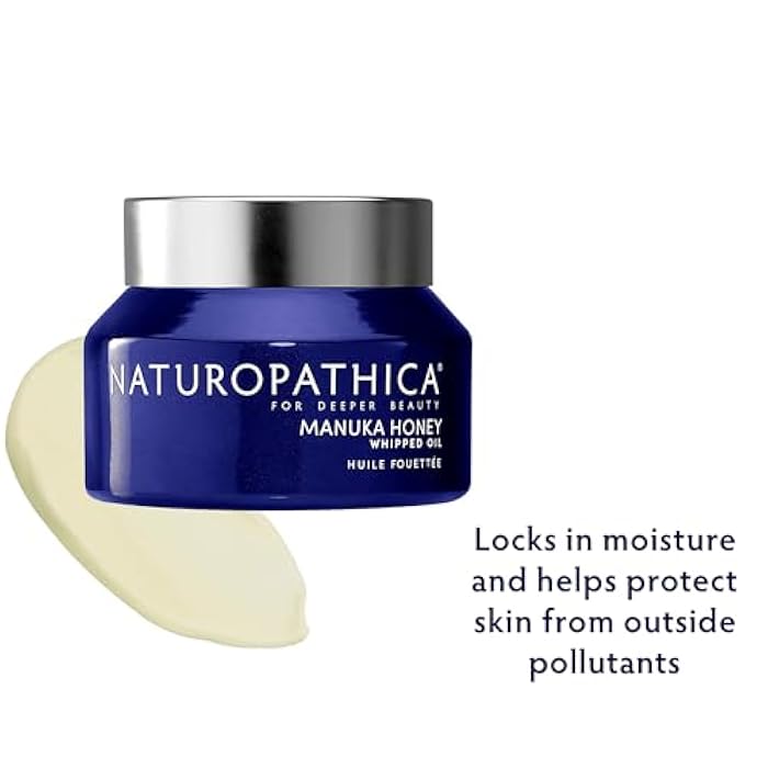 Naturopathica Manuka Honey Whipped Oil, Hydrating Cream to Oil Face Moisturizer, Facial Oil to Nourish & Protect Skin, Rich Antioxidant Oil for Face 1.69 fl oz - Image 4