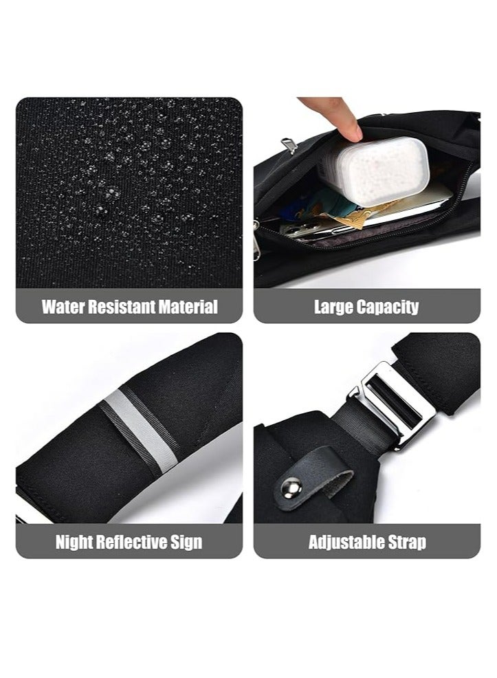 Oasisgalore Multi-pocket Chest Bag Anti-Theft Shoulder Travel Bag Sling Crossbody Bag for Men Bicycle Travel - Image 4