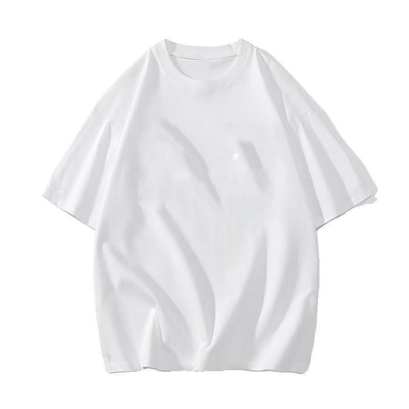 Poker Printed Short-Sleeved Boys Summer Ins Trendy Brand Students Hong Kong-Style Trendy Loose All-Match Cotton Half-Sleeved T-Shirt - Image 1