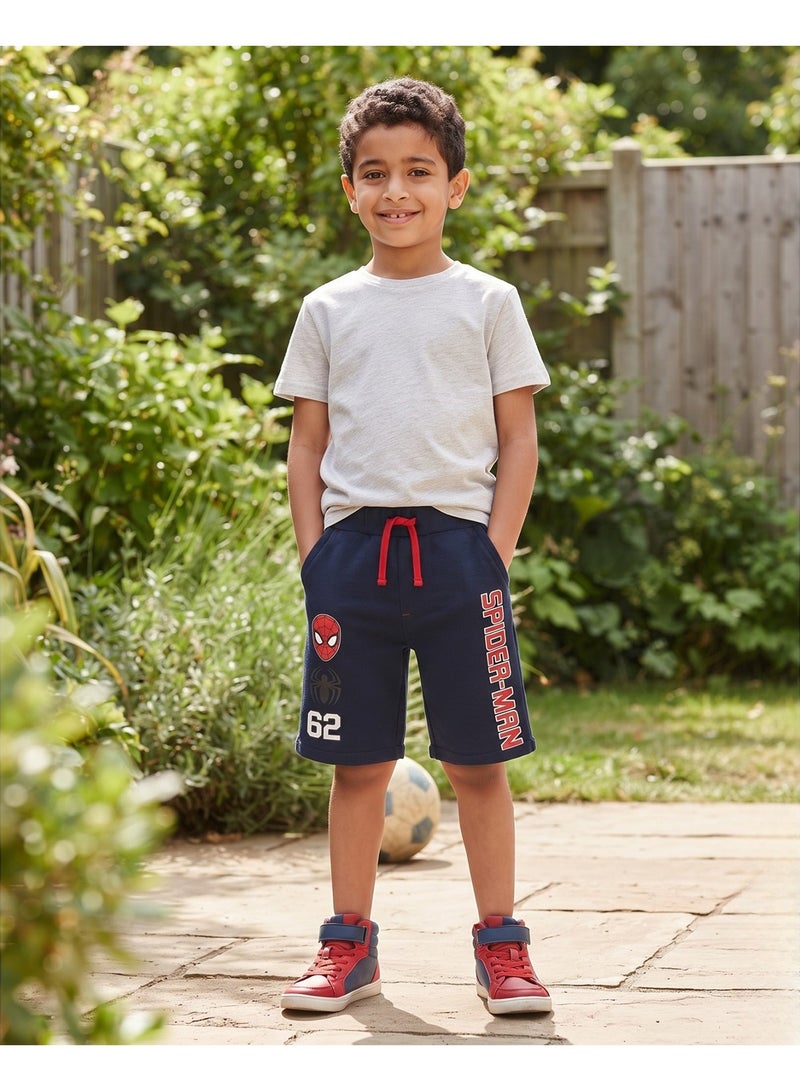MARVEL SPIDERMAN Marvel Kids Jogger blue  shorts by kids tv - Image 2