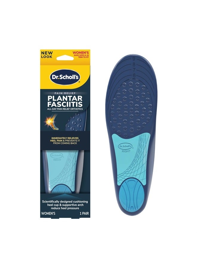 Scholl's ® Plantar Fasciitis Pain Relief Orthotic Insoles