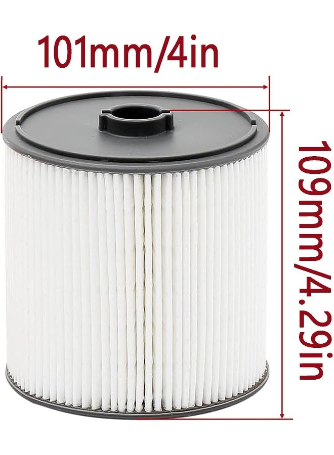 ZIMGLOBAL Fuel Filter 68436631Aa Pf46152 Compatible With Ram 2019-2022 2500 3500 4500 5500 6.7L Diesel Engine, Ram 1500 3.0L V6 Eco Diesel Frame Chassis Mounted, 2020-2022 Jeep Wrangler/Gladiator 3.0L V6 Diesel  - Image 3