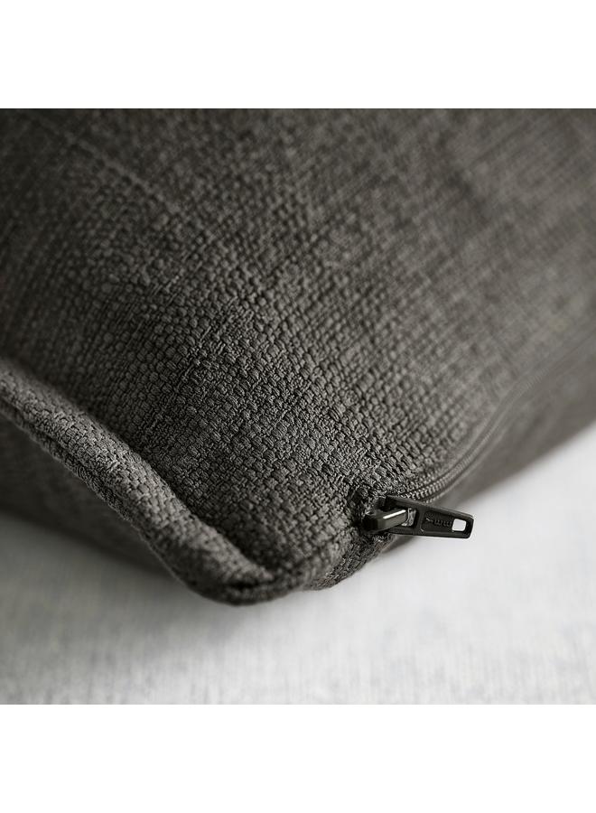 Zaboon Cushion cover, anthracite, 40x58 cm - Image 3