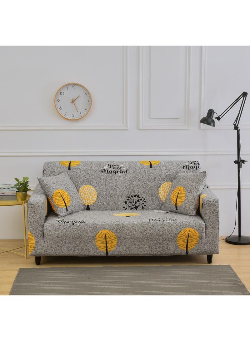Full pack elastic anti slip sofa cover, double sofa 145-180cm