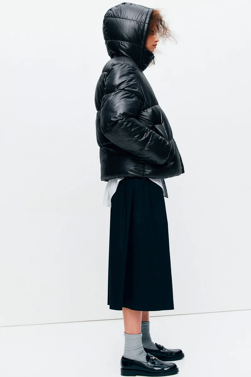 H&M Hooded Puffer Jacket