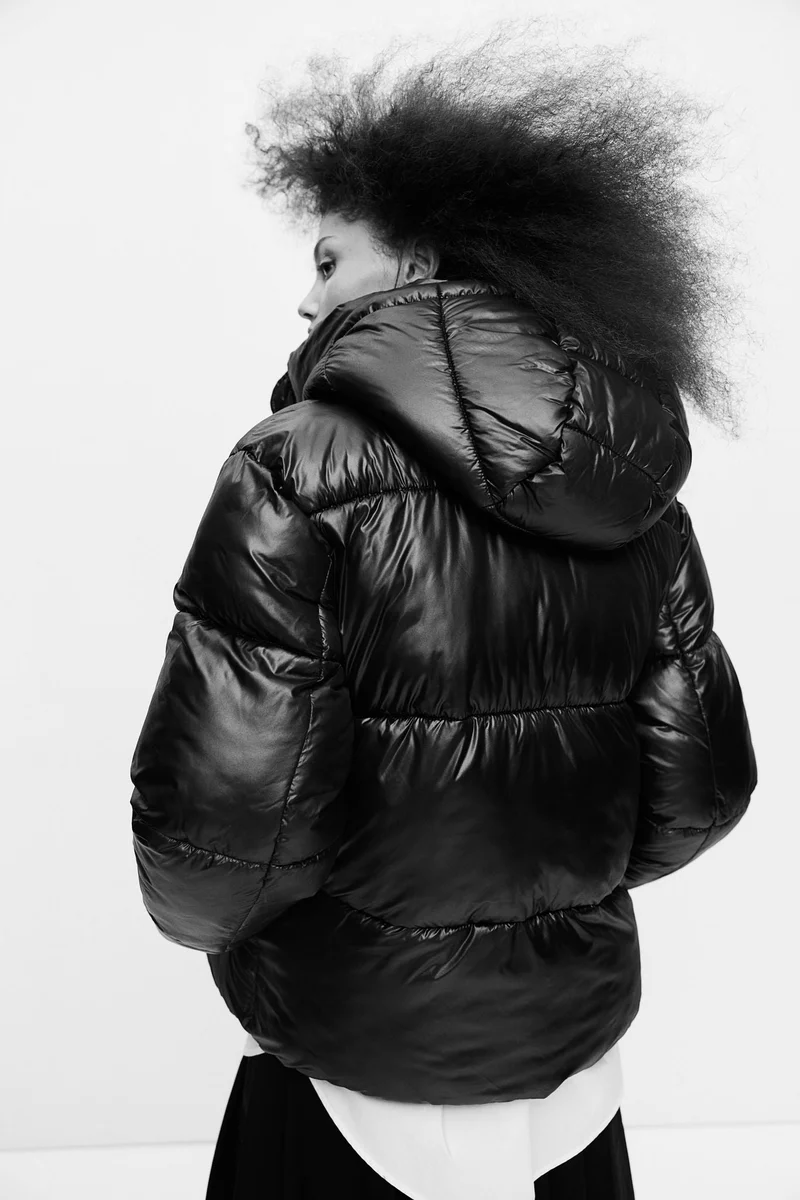 H&M Hooded Puffer Jacket