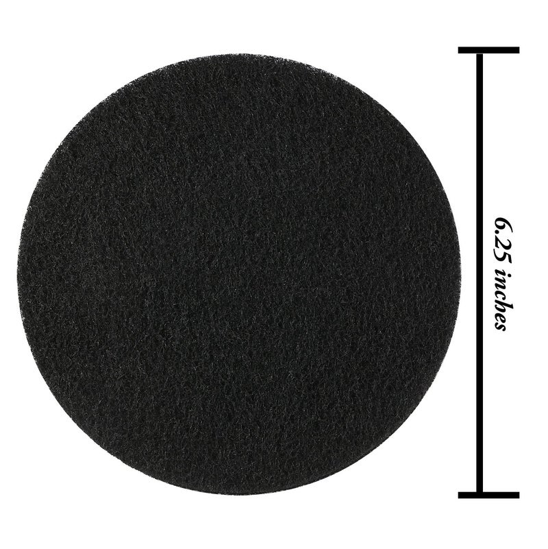 ريسينتا فلاتر بديلة لصناديق السماد من ريسينتا، 6 قطع، فلاتر كربون نشط للمطبخ (6.25 بوصة) - Image 2