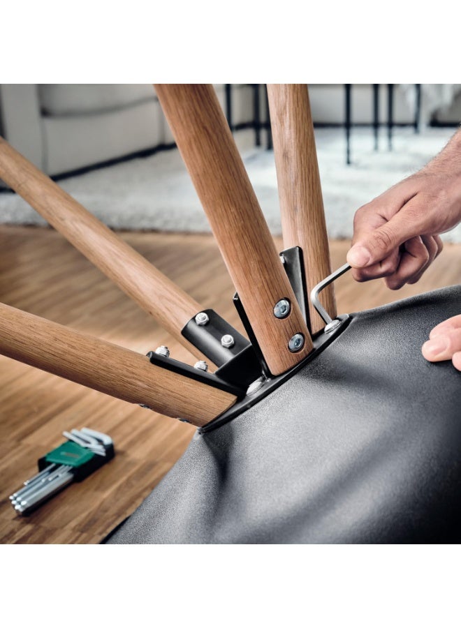 BOSCH Home and Garden Advanced 52-Piece Hand Tool Set Comes with Ergonomic Design, Durable & Rust-Resistant Ideal for DIY Home Improvements & Hobbyists - Image 3
