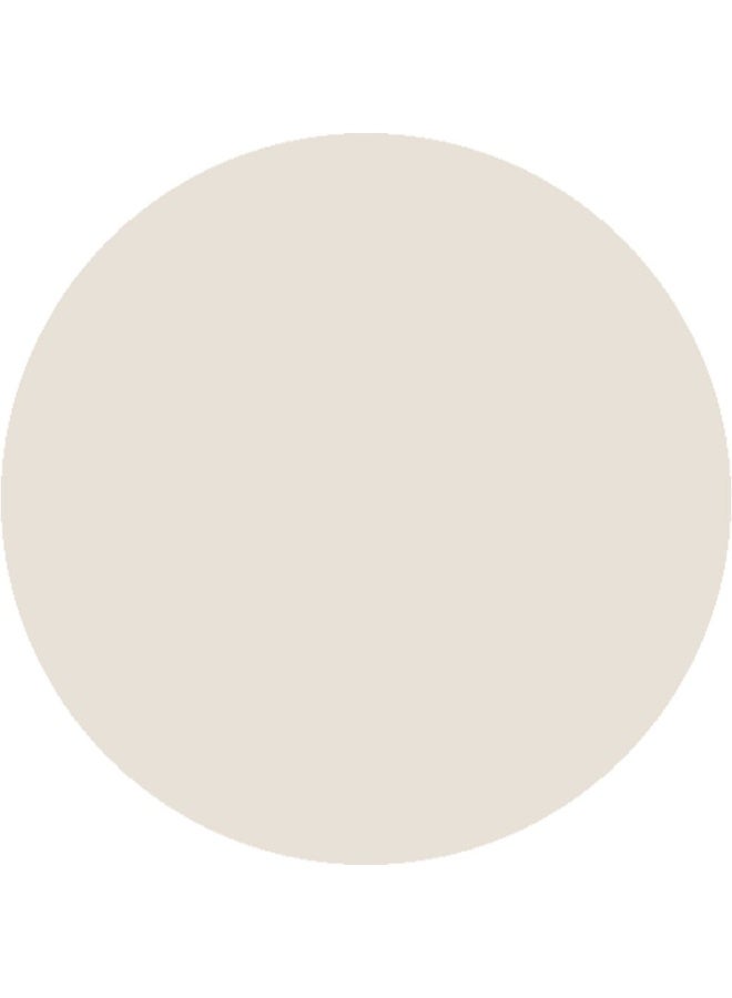 DANUBE HOME Sahara Plain Solids Rug | Washable Solids Style | Polypropylene + Polyester Area Rug Floor Covering | Indoor Carpet For Living Room Dining Bedroom 150X150cm-Cream