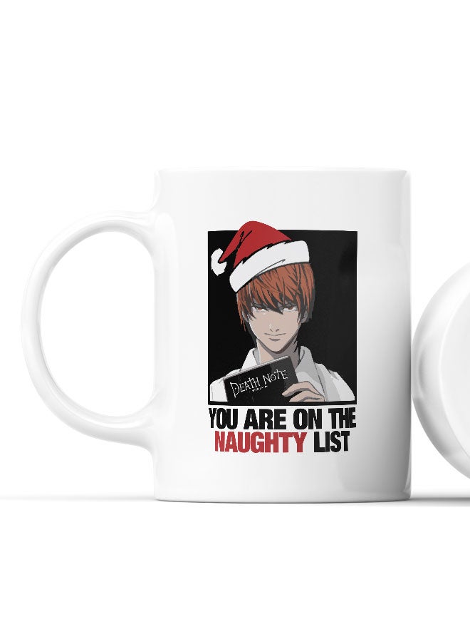 LIT كوب ملاحظات الموت - كوب أنمي ملاحظات الموت للقهوة بأسلوب مانغا ياباني هدية مضحكة لمحبي الأنمي - Image 2