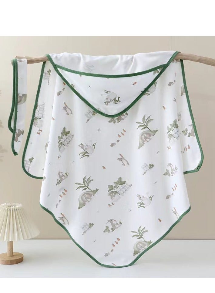 ميكسد بطانية قطنية - بطانية أطفال لطيفة، بطانية قماط قطنية ناعمة، متعددة الاستخدامات كمنشفة حمام، بطانية لحديثي الولادة، للجنسين