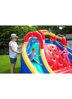 LIMOS Inflatable Twin Water Slide With Bouncer for Kids Outdoor Play  - Image 3