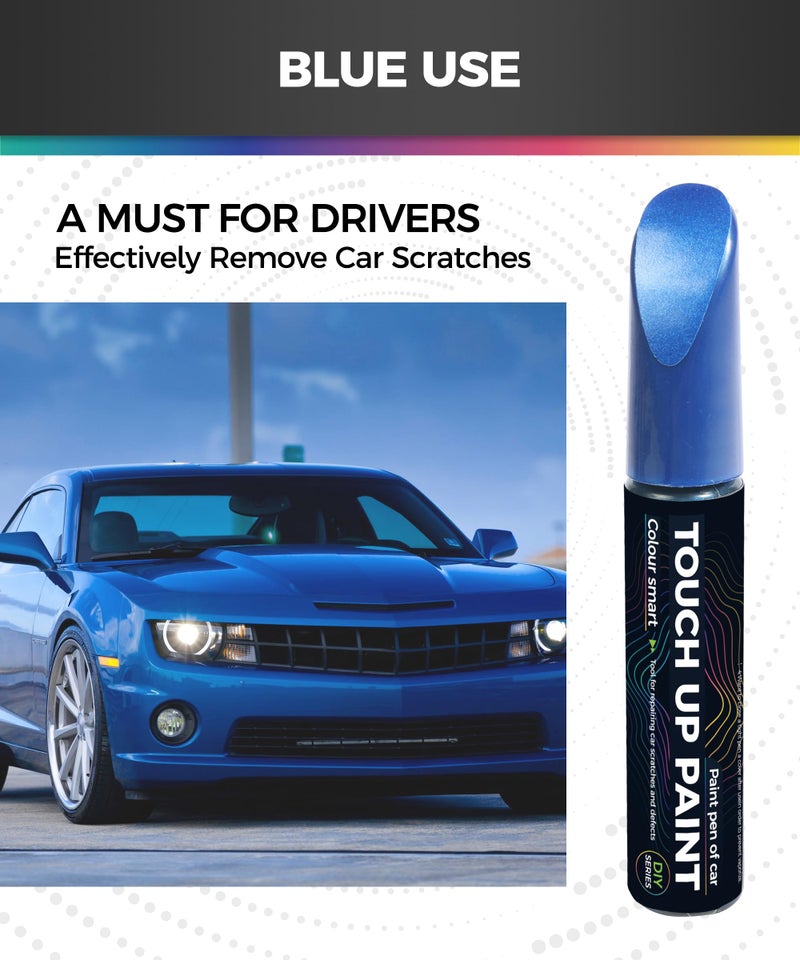 UBOG Touch Up Paint Pen,Touch Up Paint for Cars,Car Accessories Car Touch Up Paint, Automotive Paints Pen Scratch Repair,Cars Remover Scratch Paints Pen,Cars Paints Pens for Erase Auto Scratches (Blue) - Image 5