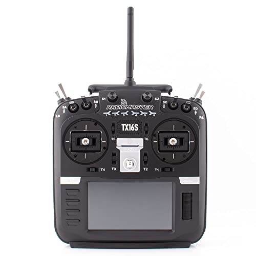 RotorLogic راديو ماستر TX16S مارك II 2.4GHz 16 قناة جهاز إرسال راديو EdgeTX وضع 2 (4 في 1 مع عصي هول) - Image 1