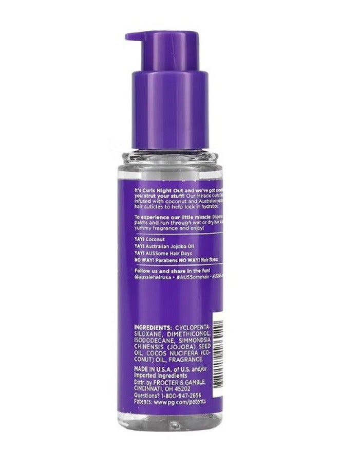 Aussie Miracle Curls CurlDefining Oil 3.2 fl oz 95 ml - Image 2