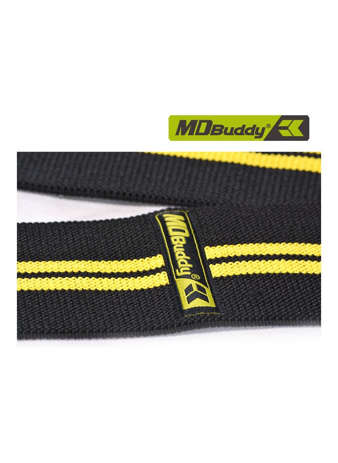 MDBuddy 2-Piece Adjustable Pressurized Support Knee Band 200x8x0.4cm  - Image 5