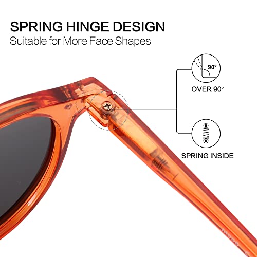 ZENOTTIC Polarized Round Sunglasses, Stylish Sunglasses for Men and Women Retro Classic, Multi-Style Selection - Image 4