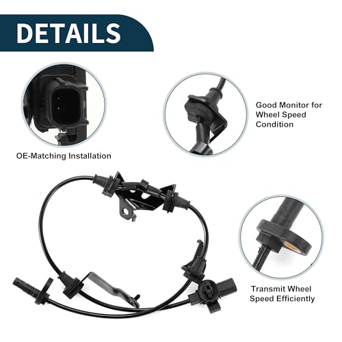 TUCKBOLD ABS Wheel Speed Sensor Front Right ABS Sensor Anti-Lock Braking System Sensor No.57450-TA0-A01 for Honda Accord 2008-2012, for Acura TSX 2009-2014 - Image 4