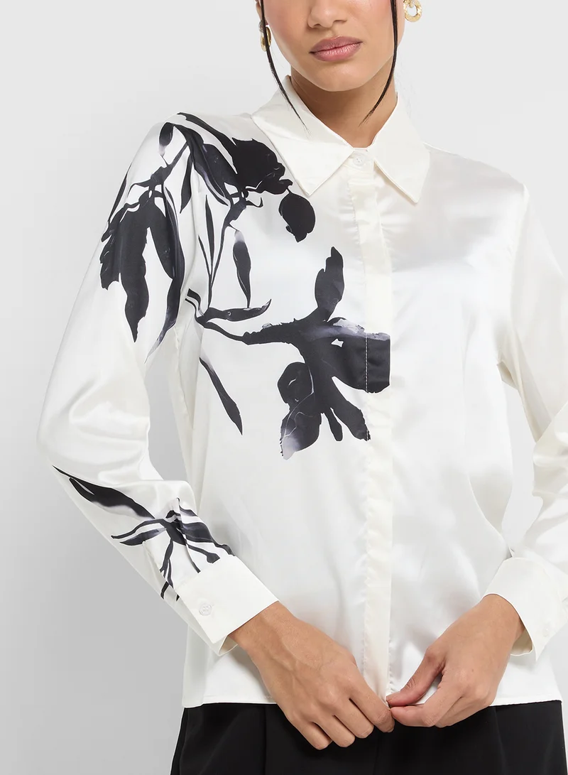 ايلا Floral Print Shirt