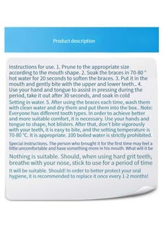 M MIAOYAN M MIAOYAN mouthguard basketball sports braces professional fighting Sanda Taekwondo adult children can chew single-sided protective braces  - Image 4