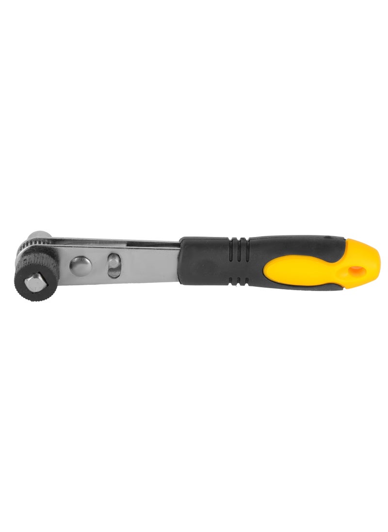 Epsilon - Epsilon 34 Pieces Ratchet Set- EPSRS1574/ Versatile and Highly Durable, Includes Philips, Pozidriv, Wera Slotted, Torx, Square Bits, 9 Sockets, Coupler and Combination Wrench/ Perfect for a Wide Range of Applications/ Black and Yellow - Image 1