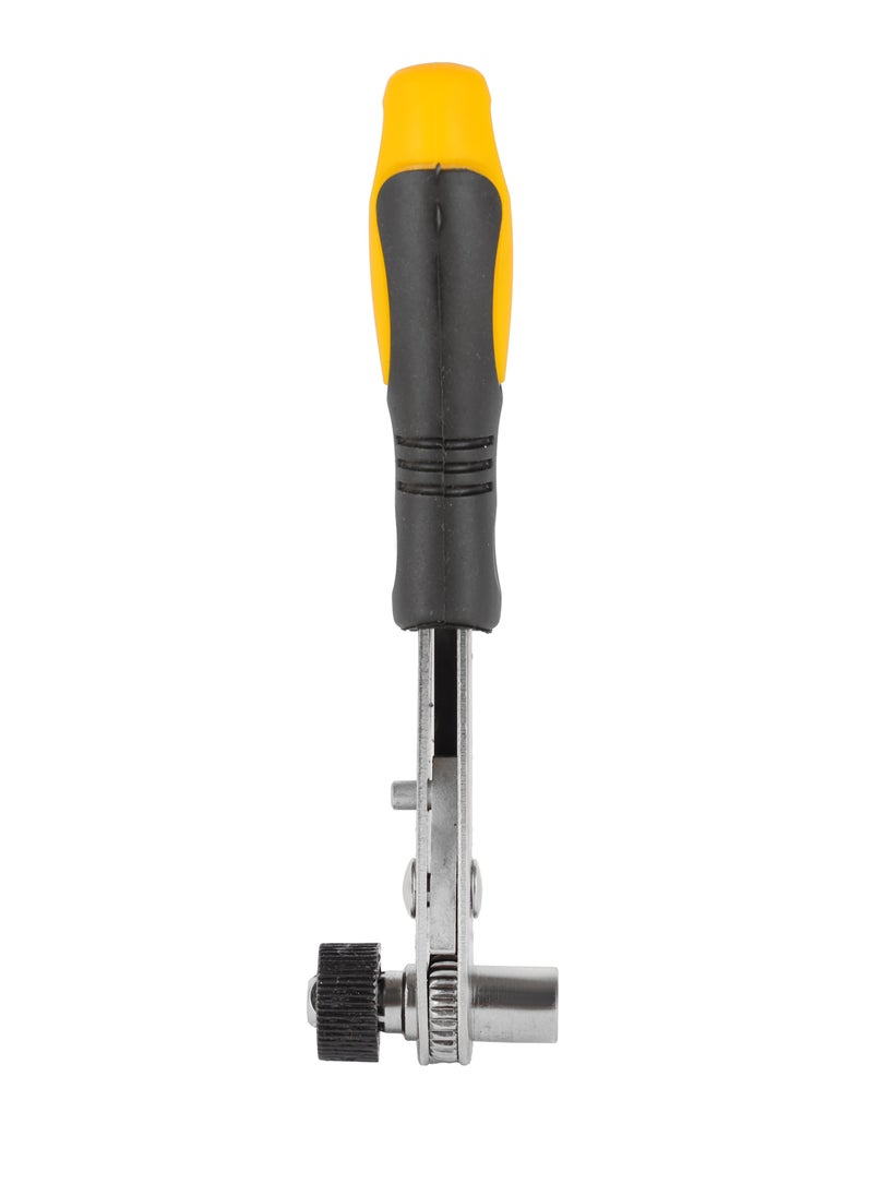 Epsilon - Epsilon 34 Pieces Ratchet Set- EPSRS1574/ Versatile and Highly Durable, Includes Philips, Pozidriv, Wera Slotted, Torx, Square Bits, 9 Sockets, Coupler and Combination Wrench/ Perfect for a Wide Range of Applications/ Black and Yellow - Image 1