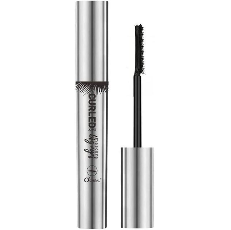 Me Now Curling Mascara Black Volumizing Lash Mascara for Lengthening, Curling and Defining Eyelashes Slim Crescent Brush Head 4g (3 Pcs) - Image 1