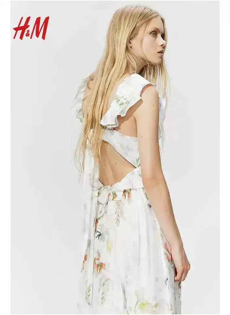 H and M - HM Women's New Loose Lightweight Comfortable And Fashionable Dress - Image 1