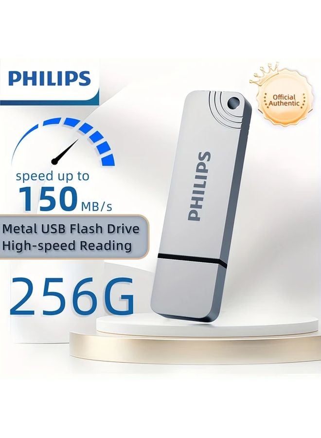 Philips 3 2 USB Flash Drive 256GB 150MB s Plug and Stay Storage Expansion for Laptop Tablet Smart TV - Image 1