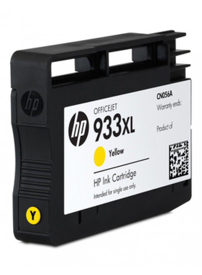 HP خرطوشة حبر أصلية 933XL طراز CN056AE أصفر - Image 2