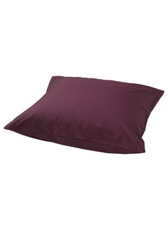Pillowcase Luxurious Comfort and Elegant Design Deep Red 65x65 cm