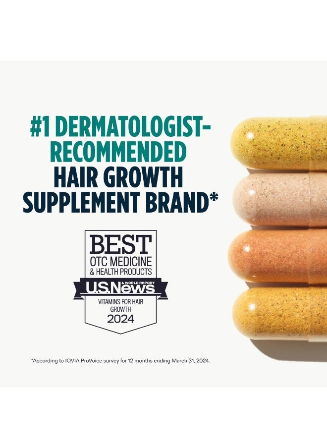 NUTRAFOL - Nutrafol Men's Hair Growth Supplements, Clinically Tested for Visibly Thicker Hair and Scalp Coverage, Dermatologist Recommended - 1 Month Supply - Image 1