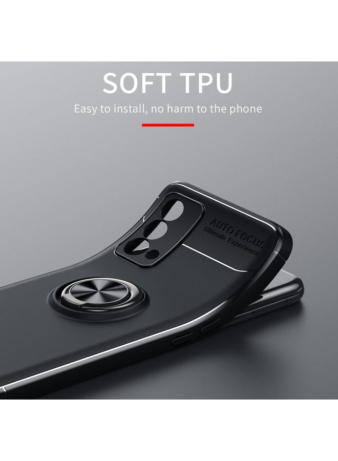 اس-توب جراب لهاتف OPPO Realme GT Master مزود بحلقة معدنية دوارة 360 درجة مع جراب TPU - Image 5