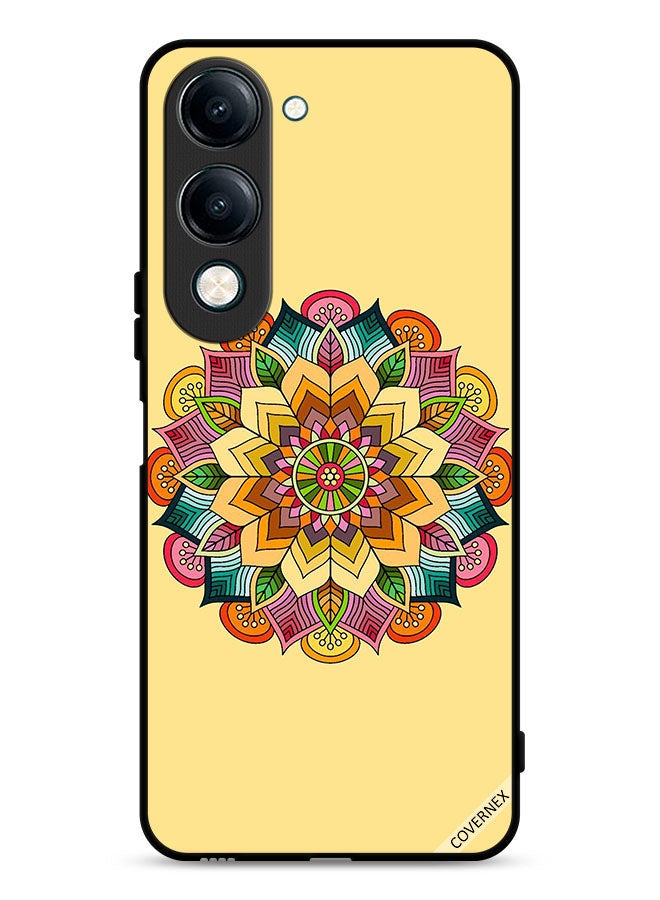 Covernex vivo Y04 Protective Case Cover Round Mandala Pattern - Image 1